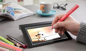 Novo Yoga Tablet 2 tem tela que suporta qualquer tipo de caneta