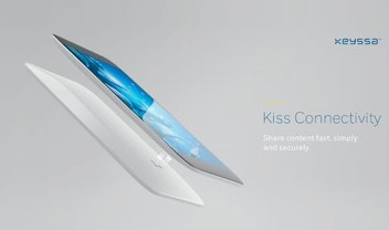 Keyssa Kiss: sensor promete transferência de dados e recarga sem cabos