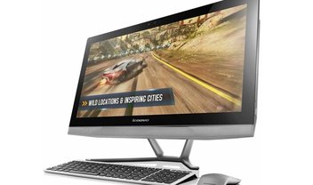 Novo all-in-one da Lenovo tem câmera 3D RealSense para games e conferências