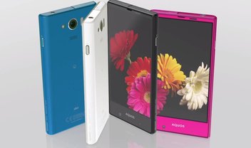 Quase sem bordas: Sharp lança novos smartphones da linha Aquos