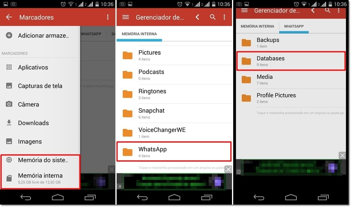 Como Recuperar o WhatsApp Que Foi Desinstalado?