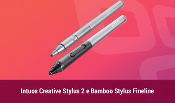 Review: canetas Intuos Creative Stylus 2 e Bamboo Stylus Fineline