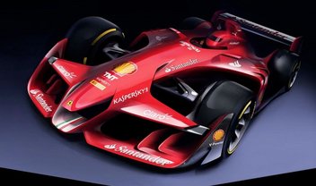 Conceito da Ferrari mostra como podem ser os carros da Fórmula 1 no futuro