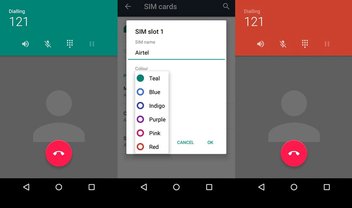 Android 5.1 pode trazer personalização de cores ao discador de seu telefone