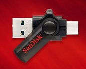 SanDisk anuncia seu primeiro pendrive com conector USB Type-C