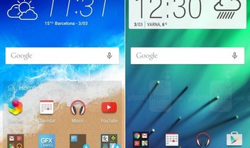 HTC Sense 7: veja uma comparação da interface com o Sense 6