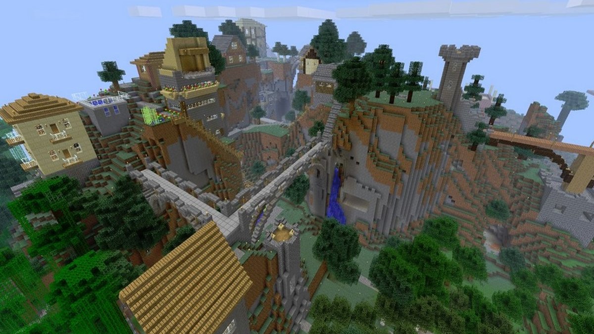Minecraft: projeto cria mapa no jogo impossível de ser minerado