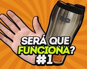 Será que funciona? Testamos a Mighty Mug, a garrafa inderrubável [vídeo]