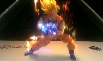 Sonho de consumo: Display Holográfico dá vida ao Kamehameha de Goku [vídeo]