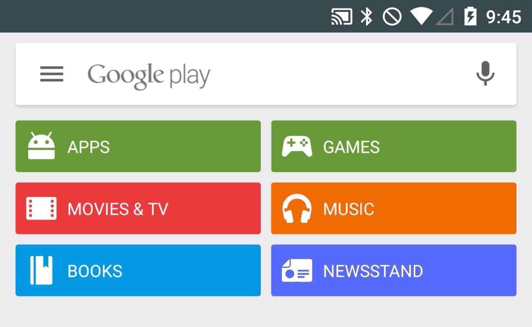 Nova barra de buscas da Google Play já está disponível para todo mundo -  TecMundo