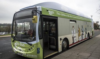 Primeiro ônibus com combustível orgânico começa a circular no Reino Unido