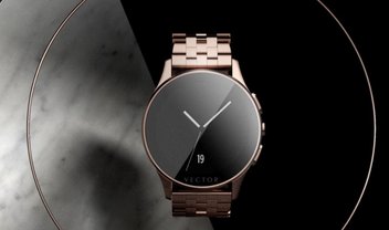 Vector: smartwatch luxuoso promete bateria com 30 dias de autonomia