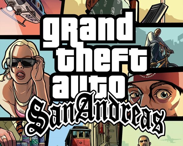 Game Grand Theft Auto: San Andreas (ps2) Chip Dvd - Game Deals - AliExpress