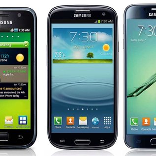 Imagem de Toda a evolução da linha Samsung Galaxy em um único GIF