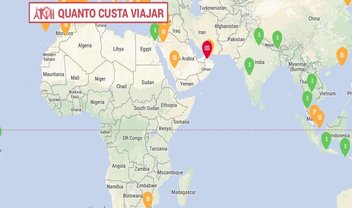 Quanto Custa Viajar: site mostra quais os gastos para ir ao exterior