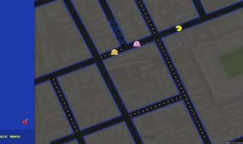 Google transforma mapas de cidades em jogos do 'Pac-Man