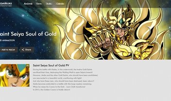  'Saint Seiya: Soul of Gold' também será lançado no  Brasil