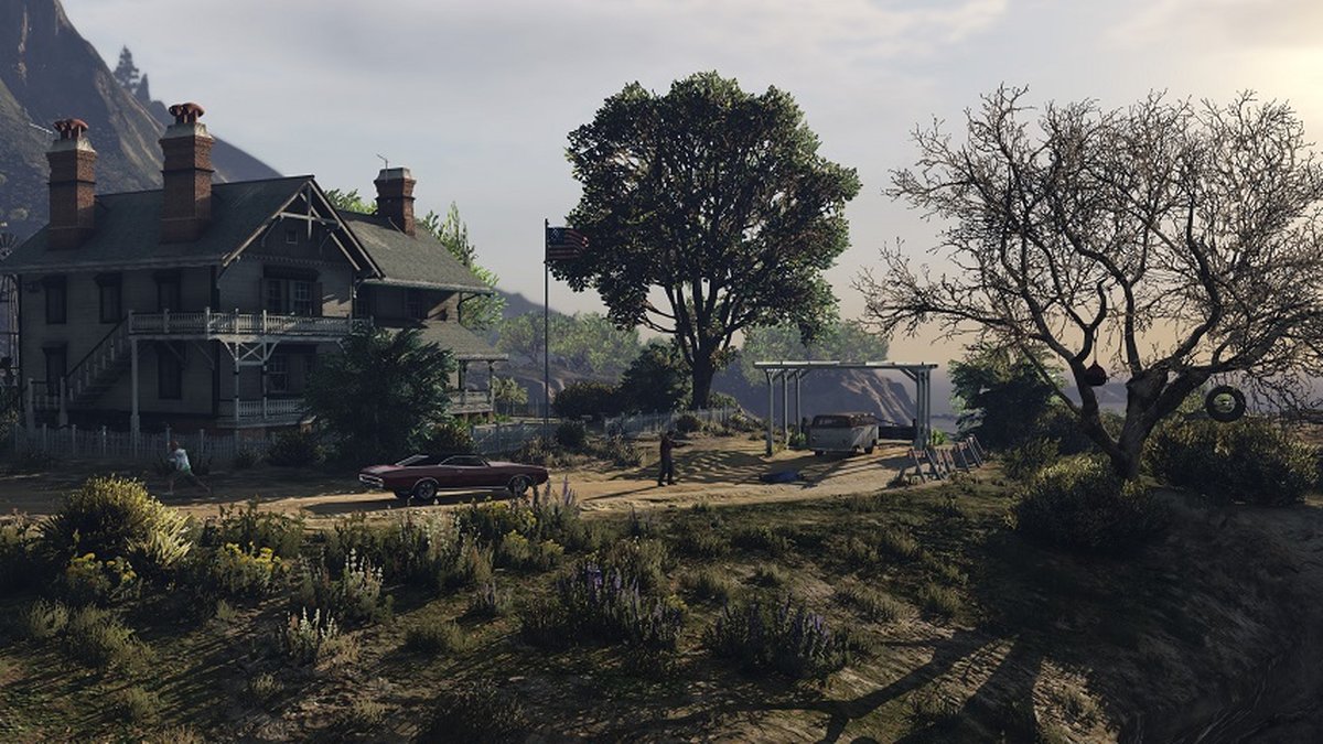 Imagens comparam GTA V no PC, PS4 e PS3