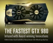 ASUS apresenta edição especial da GTX 980: 'a mais rápida de todas'