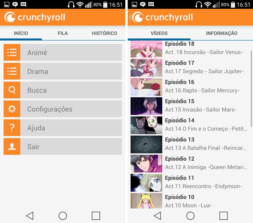 Qual o seu meio principal de assistir animes? crunchyroll Serviços de  Serviços de streaming streaming gerais