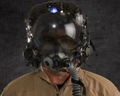 Esse é o capacete mais caro que você pode usar enquanto pilota um caça F-35