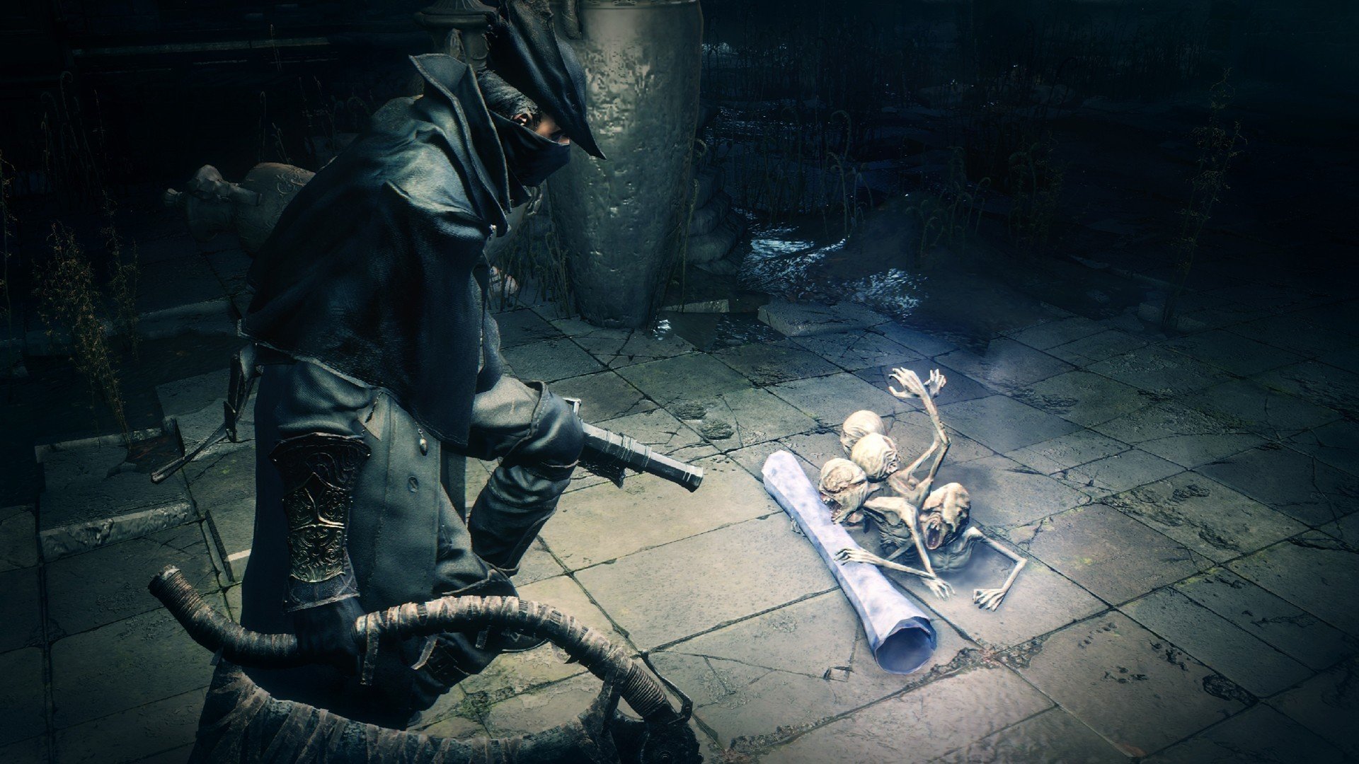 Morrendo, morrendo e morrendo de novo no nosso gameplay com Bloodborne