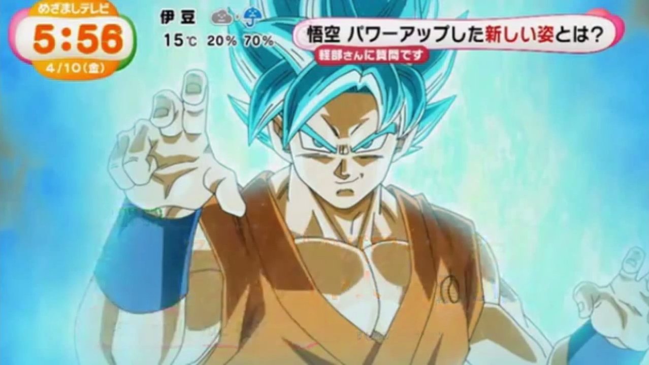 Boneco grande Goku Super Sayajin Blue cabelo azul Dragon Ball Z