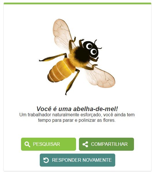 Questionário do Dia da Terra revela seu lado animal