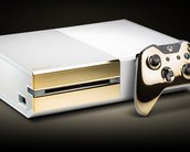 Gamer da ostentação: confira o Xbox One banhado a ouro 24k