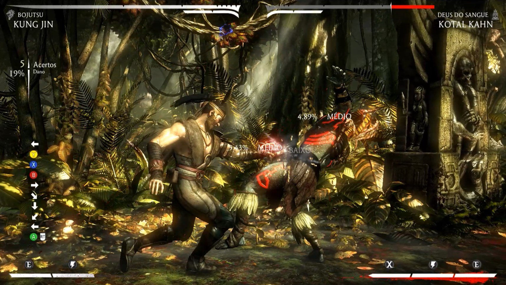 Mortal Kombat 11: Combo profissional de Baraka