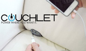 Couchlet: um carregador para smartphones que pode ser embutido no seu sofá