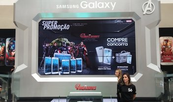 Samsung faz promoção com Vingadores para dar celular pelo resto da vida