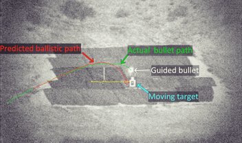 DARPA demonstra bala inteligente que muda trajetória para acertar o alvo