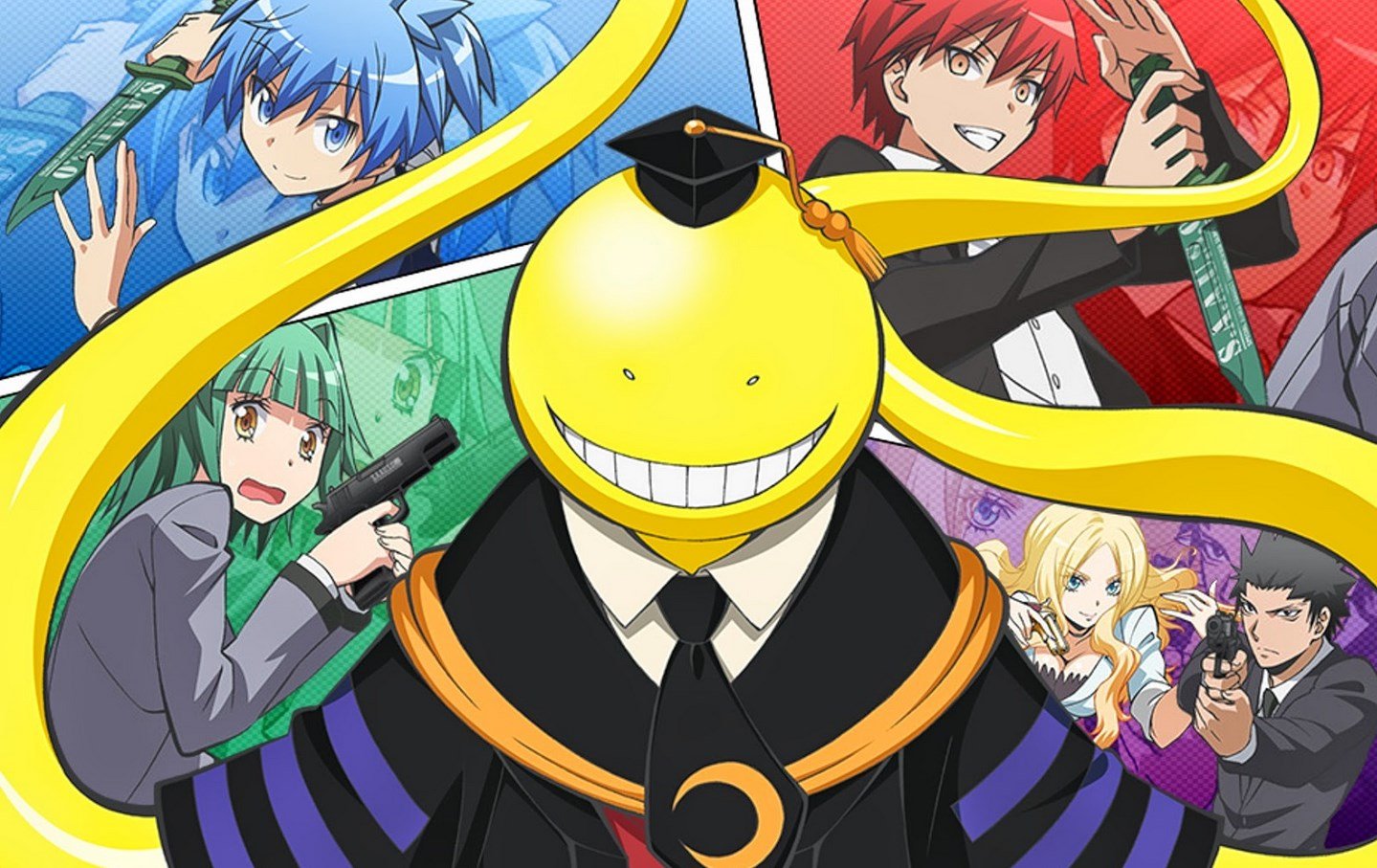 Assassination Classroom  Anime - Alunos tem que salvar o mundo