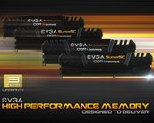 EVGA anuncia memórias DDR3 e DDR4 de alta performance