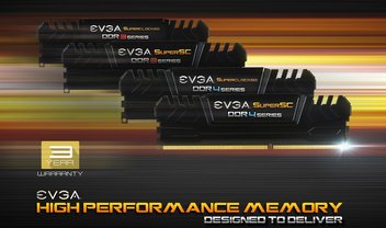 EVGA anuncia memórias DDR3 e DDR4 de alta performance