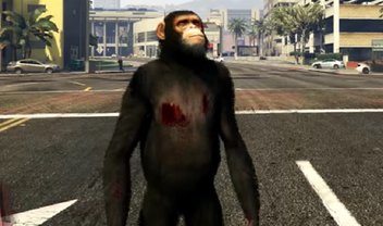 Macaco voador que atira carros é o melhor vídeo de GTA V que você verá hoje