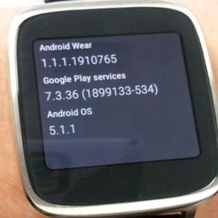 Imagem de ZenWatch recebe update para o Android Wear 5.1.1