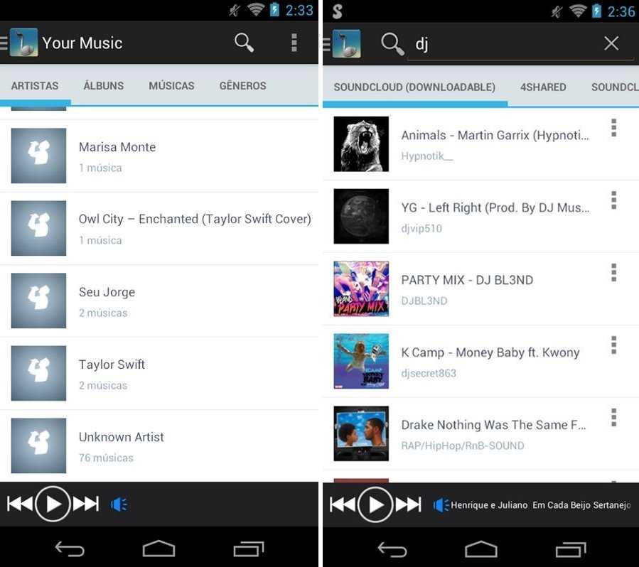 Qual é a Música para Android - Download