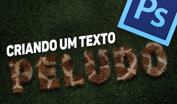 Videoaula: criando um texto peludo no Photoshop