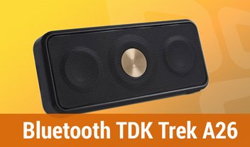 Review: caixa de som Bluetooth TDK Trek A26 [vídeo]