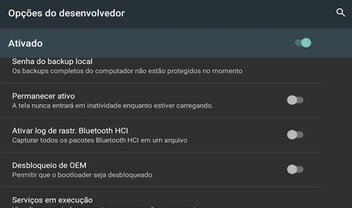 Android M tem opção de temas para menus: claro, escuro e automático