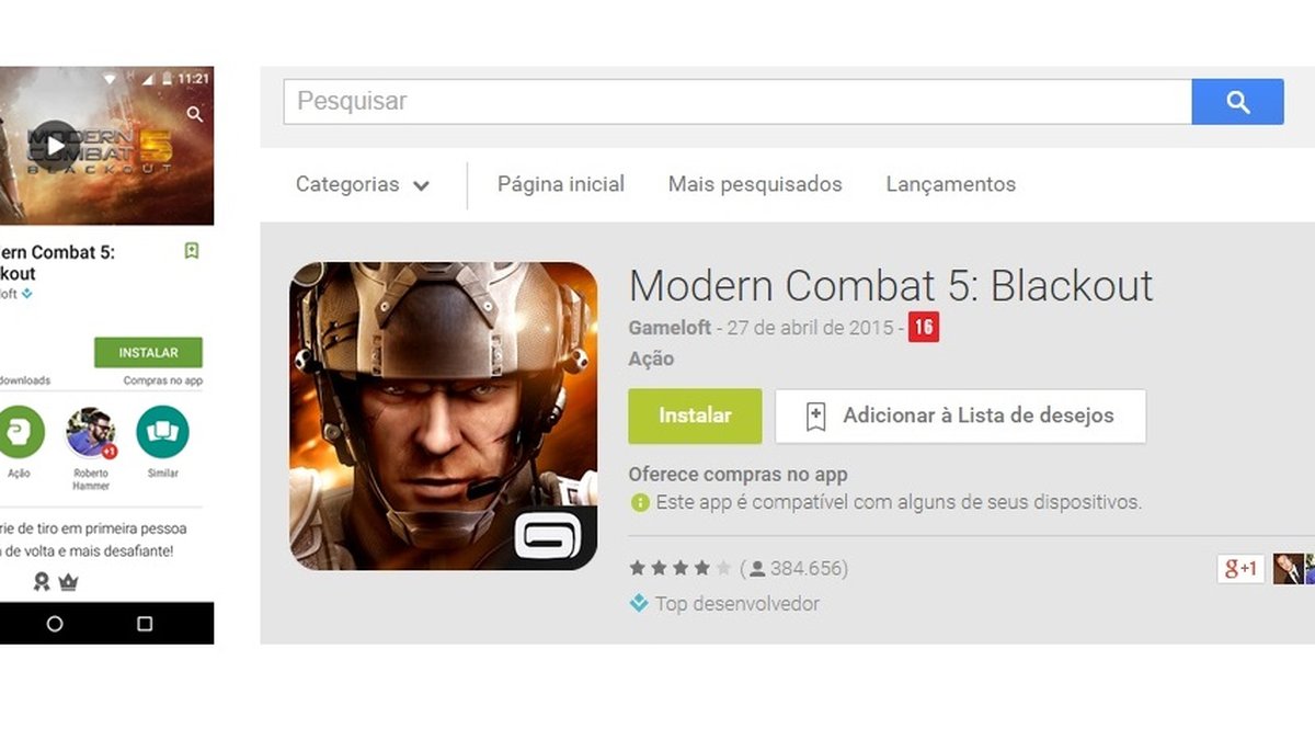 Google Play muda sistema de classificação indicativa para apps e games