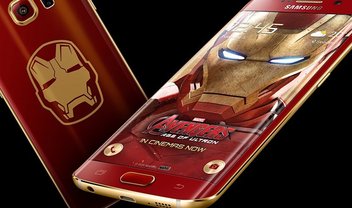 Uau! Galaxy S6 Edge Iron Man Edition é ofertado por quase R$ 32 mil no eBay