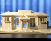 Arquiteto utiliza impressora 3D para fabricar maquetes de casas inteiras