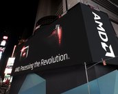 AMD se destaca na Times Square com a maior tela de alta definição