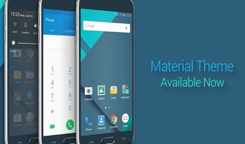 Novo tema para Galaxy S6 e S6 Edge traz visual do Material Design