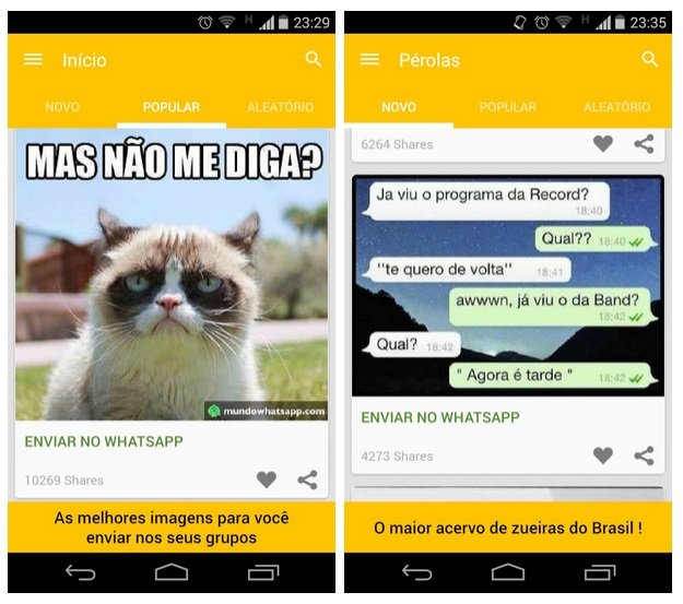 Videos Engraçados pra WhatsApp, Software