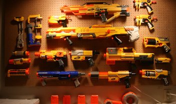 Shotguns! Novas armas Nerf mostram mecanismo de disparo