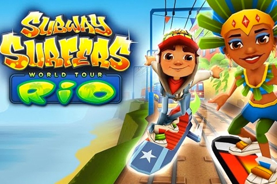 Sabe surfar no trilho? Subway Surfers chega ao Rio de Janeiro